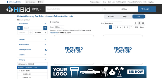 Category Banner Placement Example