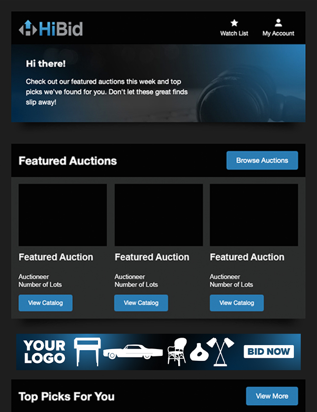 Newsletter Banner Placement